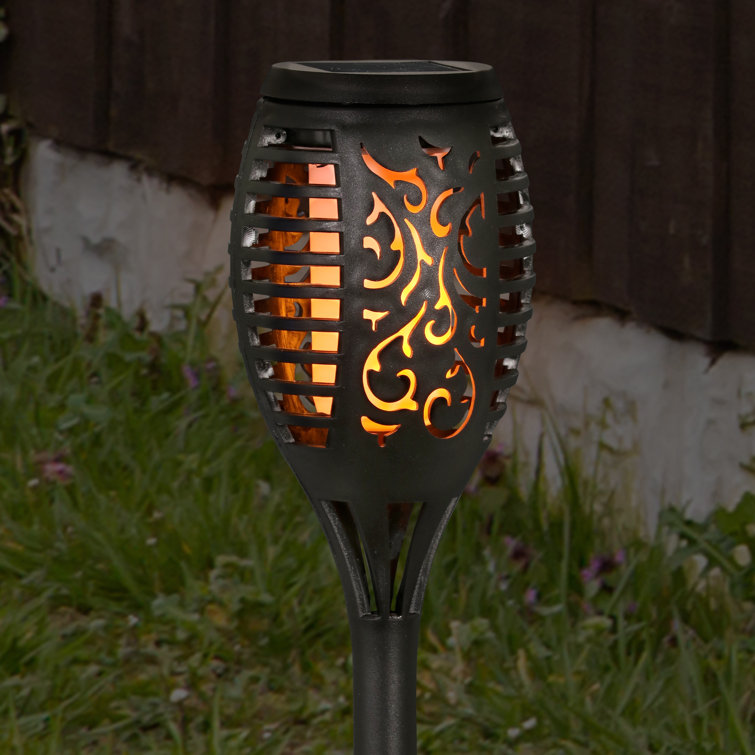 Exhart Solar Powered Garden Torch & Reviews Wayfair